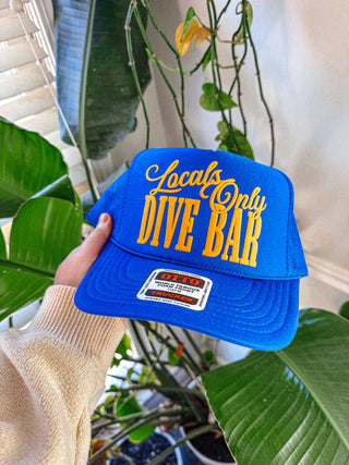 Locals Only Dive Bar, Western Trucker Hat