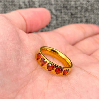 18k Piece Of My Heart Ring