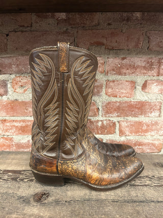 Dan Post Monitor Lizard Men’s Cowboy Boots Size 11