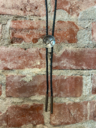 Silver Infinity Sign Bolo Tie