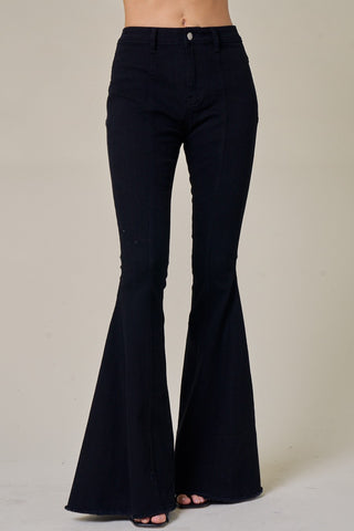 Don't We All Black Bell Bottom Jeans