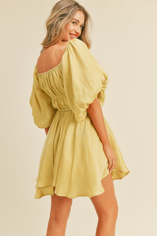 Lemon Drop Mini Dress
