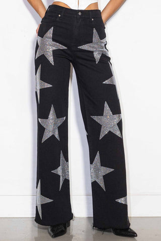 Ziggy Star Rhinestone Pants