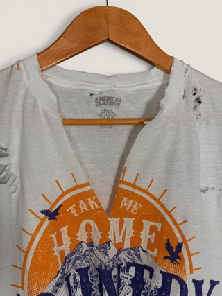 Take Me Home Country Roads Chop Shop Muscle Tank