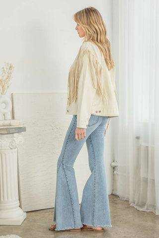 Nomad Denim Fringe Jacket