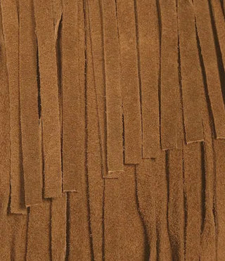 Heartbreak Suede Fringe Skirt