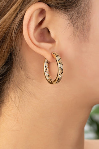 Love Bites Leopard Hoop