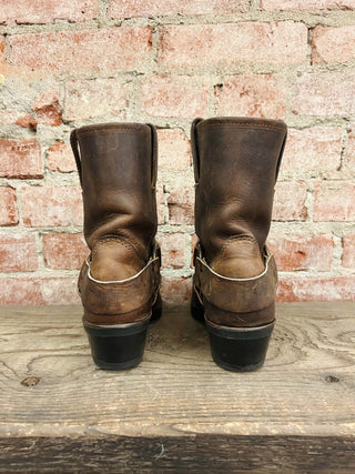 Frye Genuine Leather Harness Women's Cowboy Boot Size 6.5