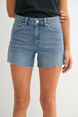 Show Me the Door 90s Denim Shorts