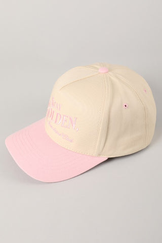 Stay Golden Two Tone Trucker Hat