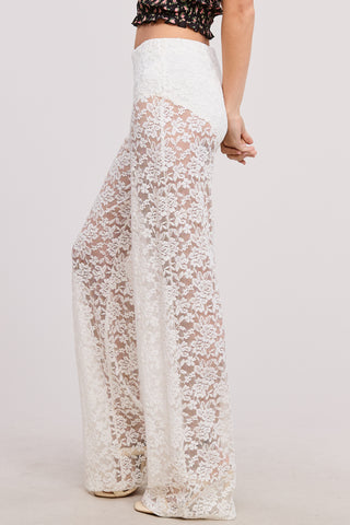 Stop and Stare Lace Pants