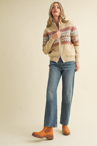 Winchester Zip Up Sweater