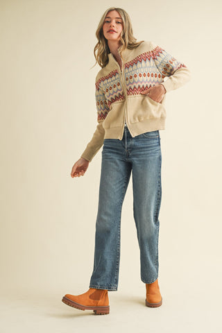 Winchester Zip Up Sweater