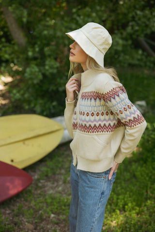 Winchester Zip Up Sweater