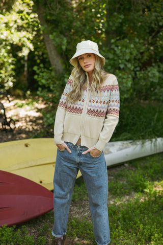 Winchester Zip Up Sweater