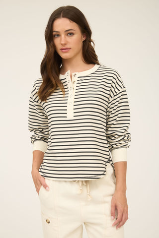 Angus Long Sleeve Henley