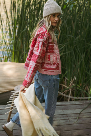 Jolene Paisley Quilted Jacket