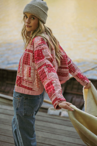 Jolene Paisley Quilted Jacket