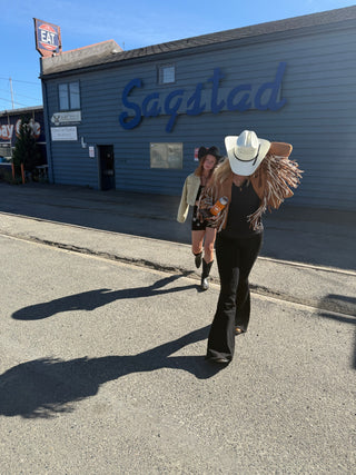 Don't We All Black Bell Bottom Jeans