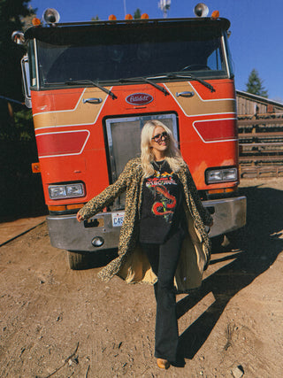 On The Run Leopard Coat