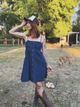 Brynn Denim Mini Dress