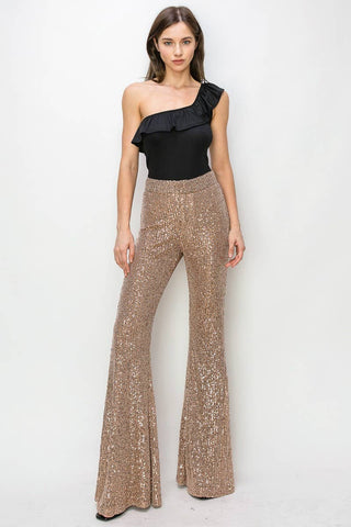 Dolly Sequin Bell Bottoms