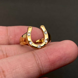 Choosing Texas Horseshoe Ring