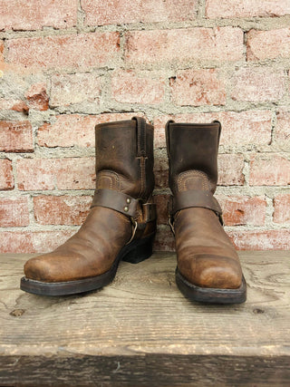 Frye Genuine Leather Harness Women's Cowboy Boot Size 6.5