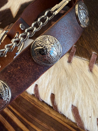 Chief Nickel Boot Harness Chain