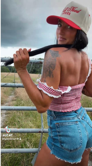 Manda Leigh Y'all Need Jesus Trucker Hat