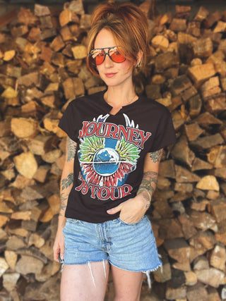 Chop Shop Journey '79 Tour Cropped T-Shirt