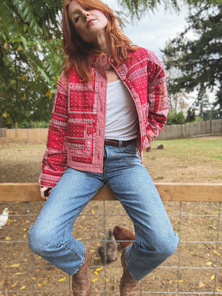 Jolene Paisley Quilted Jacket