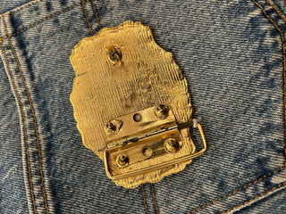 Gold Frame Belt Buckle