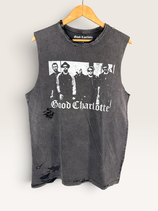 Good Charlotte Muscle Tank Top Chop Shop