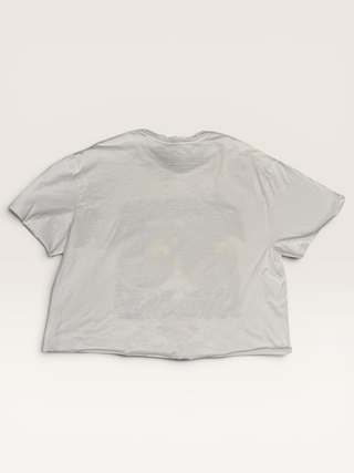 Jefferson Airplane Distressed Crop Chop Shop Tee