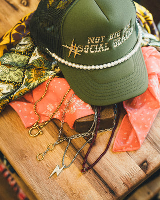 TCB Lightning Bolt Necklace