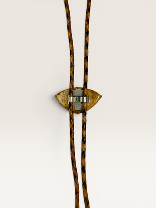 Vintage Yellow Beryl Bolo Tie