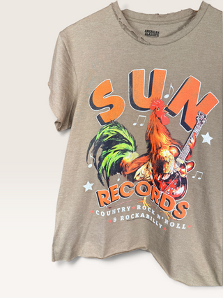 Sun Records Distressed Chop Shop T-Shirt