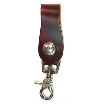 Chief Leather Snap Key Clip