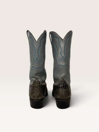 Vintage Snakeskin Boots Men's 8 / Women’s 9.5 Wide