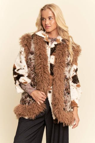 Desert Daisy Jacquard Vest