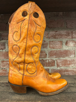 Sanders Men’s Cowboy Boots Size 10