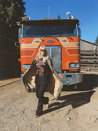 On The Run Leopard Coat