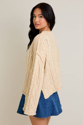 Lainey Cable Knit Sweater