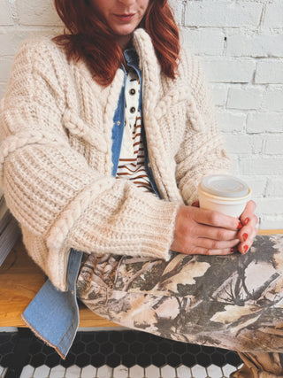 Shasta Zip Up Sweater