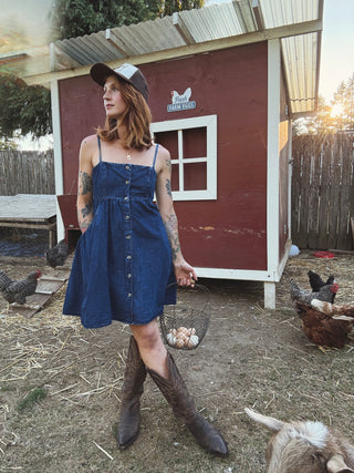 Brynn Denim Mini Dress