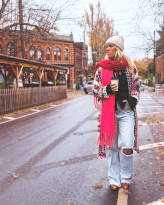 Stella Two Tone Scarf