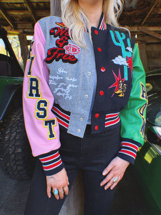 Wild & Free Varsity Jacket