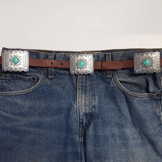 Stone Concho Western Belt