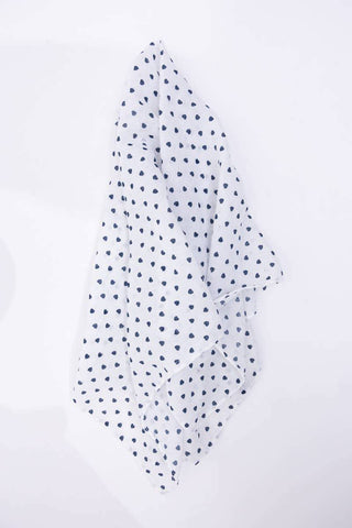 Heart Printed Small Pattern Bandana